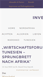 Mobile Screenshot of investieren-in-nordafrika.de
